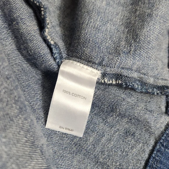 J. Jill Clearnight Denim Dress 1X - Picture 6 of 6